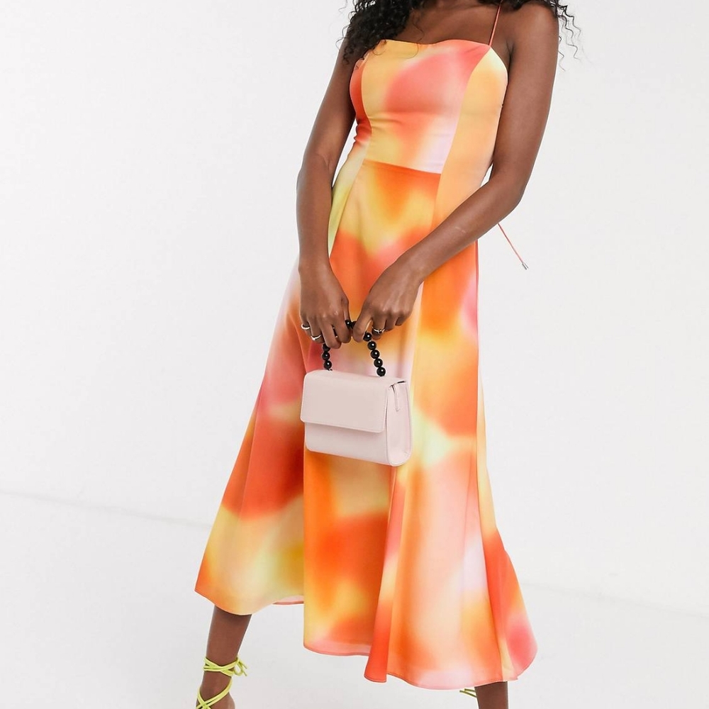 C/meo Collective Tie Dye Slipdress Small